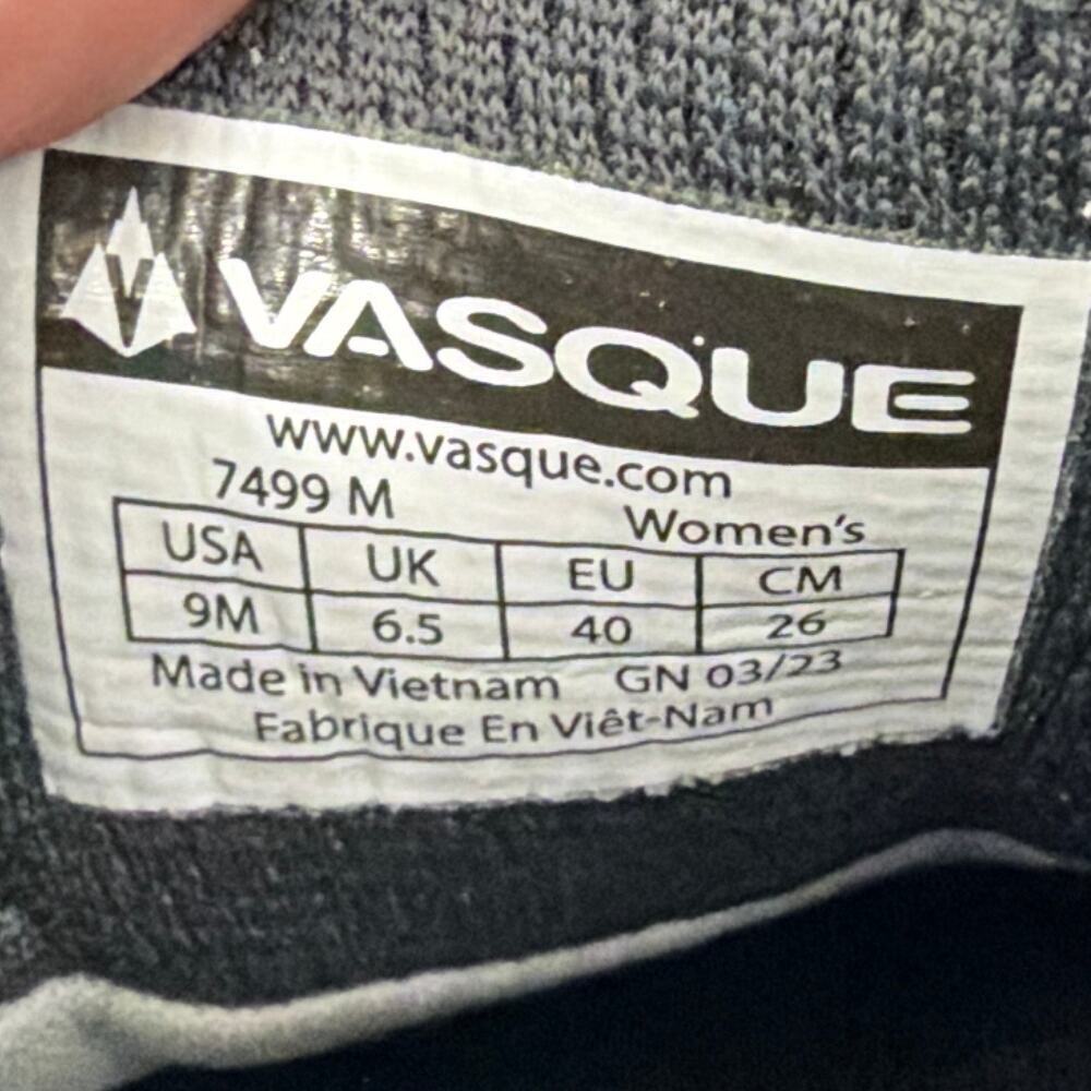 Vasque Shoes Womens Breeze LT Low NTX Vibram Blue Spruce Waterproof Hiking - Picture 6 of 9